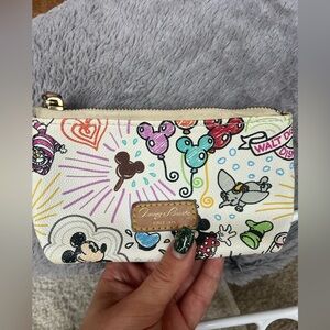 Dooney and Bourke Disney Parks Cosmetics pouch